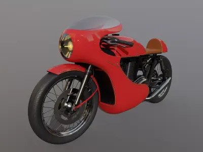 Sport Bike 3D model