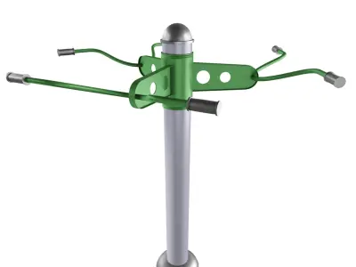 Outdoor Fitness Equipment 3D model