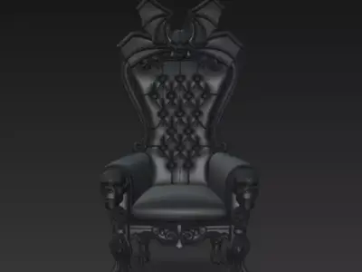 Ozzy Osbourne Trone 3D print model