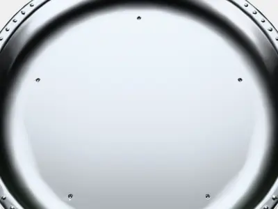 BLODOLVON Candle dish Low-poly 3D model