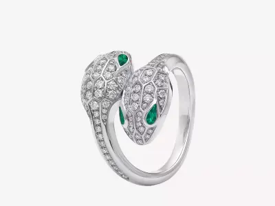 BULGARI - SERPENTI VIPER - RING 3D print model