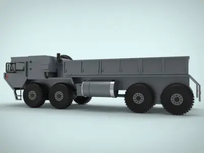 Oshkosh Military Vehicle 3D model