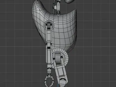 Robosnobo - Old Sad Robot Free 3D model