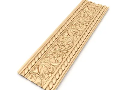 Ceiling Molding 10 - For CNC and Interior 3D model