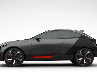 Peugeot Quartz Concept 2015 3D model