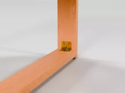 Table  Modern Furniture    Low Poly and  Game Ready Low-poly 3D model