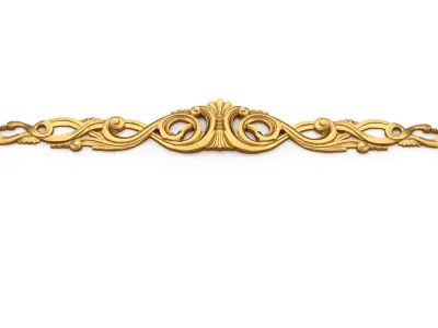 Classic decor ornament carved 69  3D model