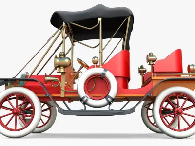 antique car 3D model