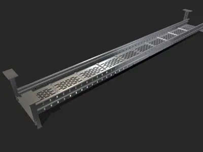 wrlm 150x300 project eletrocalha Low-poly 3D model