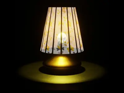 TABLE LAMP 3D model 7