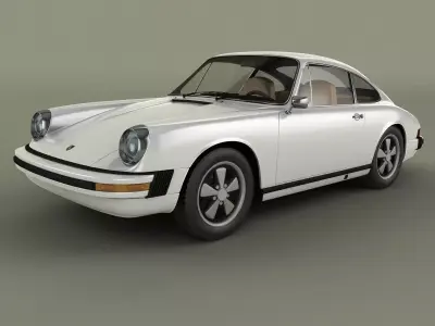 Porsche 911 1974 3D model