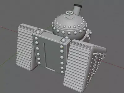 small tonk Free 3D model