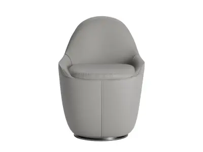 Swivel Dining Side Chair 3D model