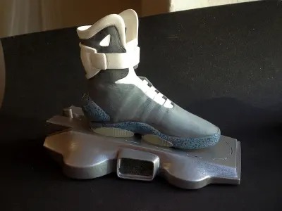 Micro Delorean Pedestal for micromags 3D print model