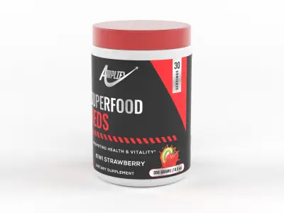 Protein Powder 3D model