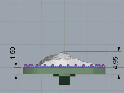 pendant jesus 3D print model