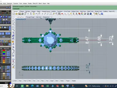 Soulier Ring 3D print model