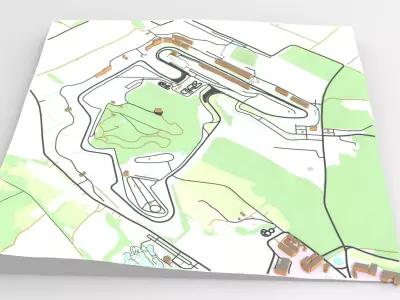 The Hungaroring  Mogyorod Budapest Hungary 3D model