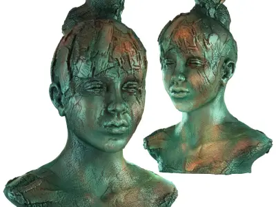 Sculpture by Beata Belanski Demko 3D model