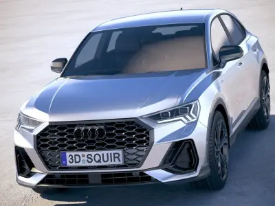 Audi Q3 Sportback 2020 3D model
