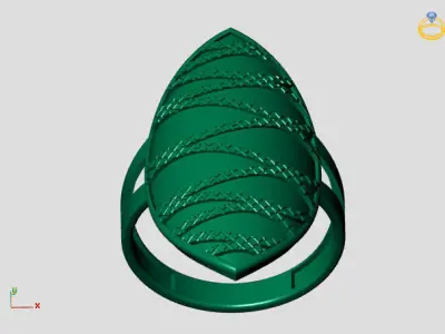 Women Plain Ring STL Models Womens Ring 3dmodels 3D print model 3D print model 30