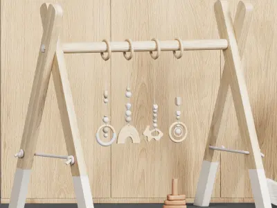 Children Toys Furniture 3D model