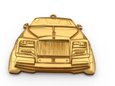 car pendant-05 printable jewelry 3D print model
