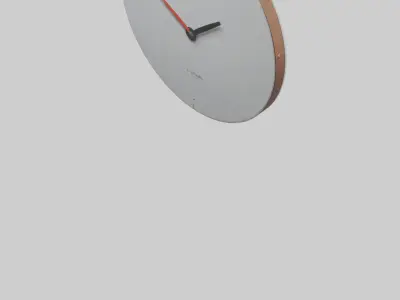 Compact Wall Clock model 3D model