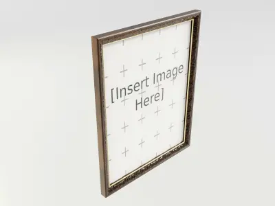 Wooden Frame 3D model