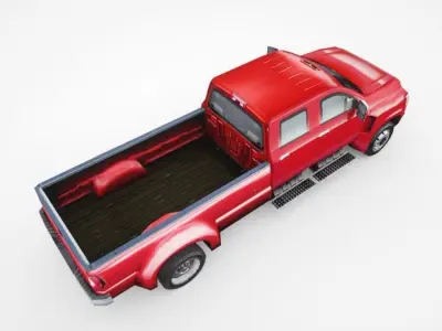 Generic Pickup v3 Low-poly 3D model