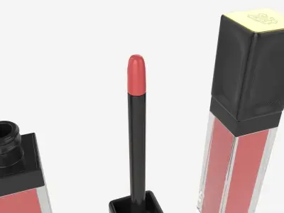 Guerlain Kisskiss Liquid Lipstick 3D model
