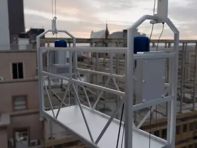 motorized elevator for scaffolding 3D model