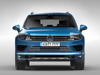 Volkswagen Touareg 2015 3D model