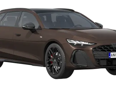 Audi A6 Avant s-line 2026 3D model