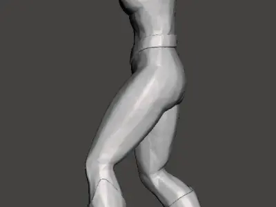 invisible woman 3d model for 3d printing 3D print model