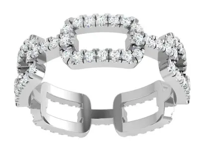 Diamond Chain Ring 3959 3D print model