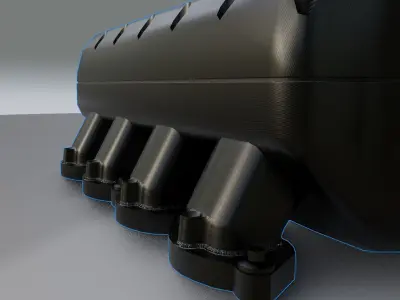 Plazmaman Intake Low-poly 3D model