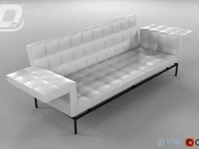 Boss sofa 3D model