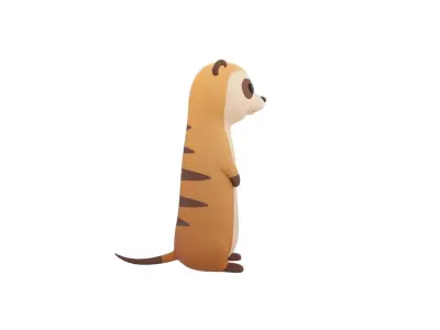 Character309 Meerkat 3D model