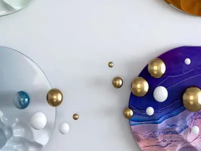 wall decoration Modern pendant 3D model