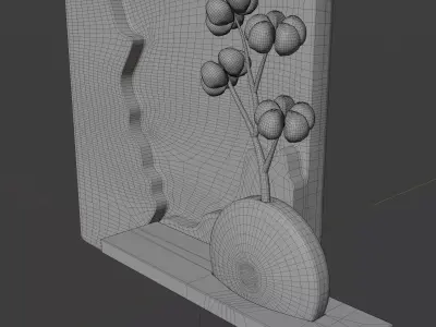 AuraPanel wall deco 3D model