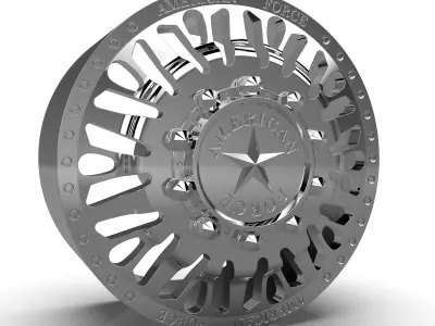AMERICAN FORCE N12 BRAWN DRW WHEEL 3D print model