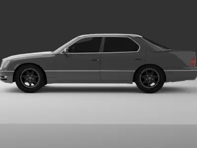 Lexus LS400 3D model