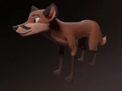 Vidgard Fox 3D model