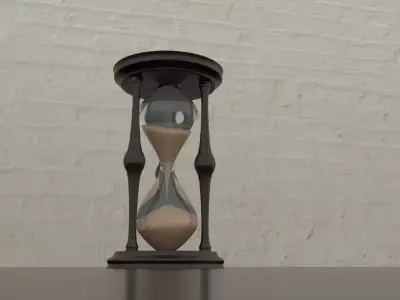 hourglass Free 3D model