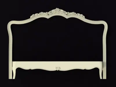 footboard and headboard 3D model