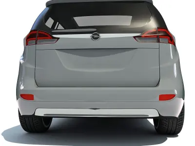 Opel Zafira 3D Car Model 3D model