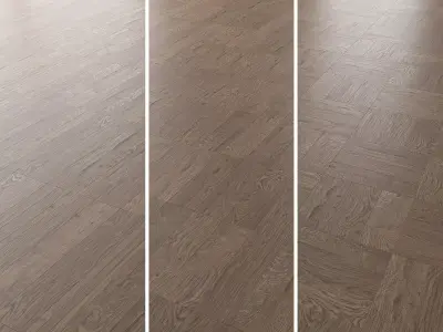 Parquet Oak Missisippi WWL set 3 3D model