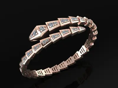 Bvlgari Bracelet  3D print model