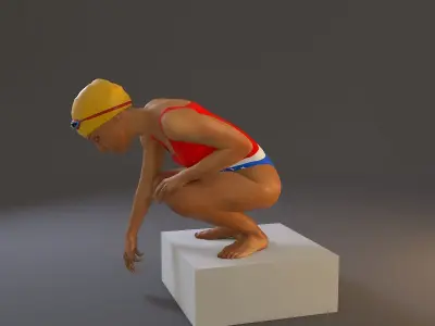 Swwimming Pool Female BCC 2130 012 3D model